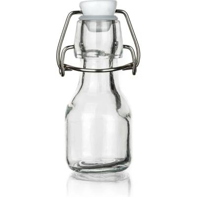 Banquet láhev s pákovým uzávěrem 70ml hranatá skleněná YARA