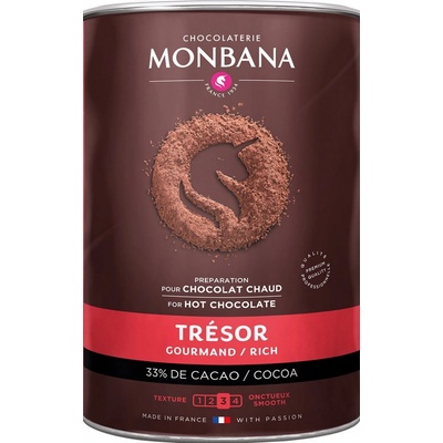 Monbana horká čokoláda Tresor 1 kg – Zboží Mobilmania