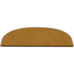 Vitaus Светлокафяви килимчета за стълби в комплект от 16 части 20x65 cm Plain Color - Vitaus (MRD-OVR-3278-SET16)