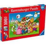 Ravensburger Пъзел Ravensburger от 100 XXL части - Супер Марио (12992) - ozone
