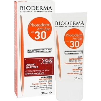 Bioderma Photoderm Anti-Age opalovací krém na obličej SPF30 30 ml