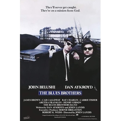 Plagát, Obraz - Blue Brothers - One Sheet, 61 × 91.5 cm