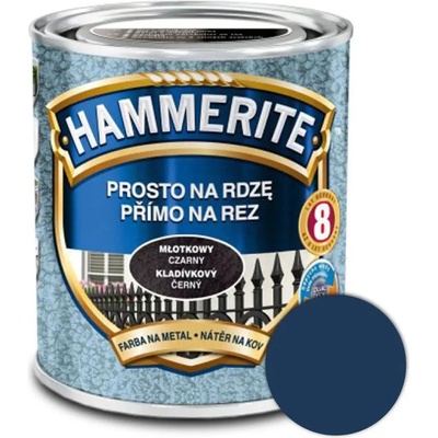Akzo Nobel Hammerite Přímo na rez kladívkový 0,7L tmavě modrý