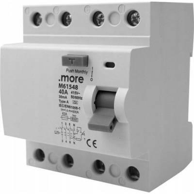 Proudový chránič Ecolight 415 V IP20 40 A