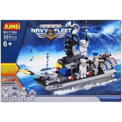 Kathay-Haster 2 Stavebnice Jumei Navy Fleet vojenský člun, 351 dílků – Hledejceny.cz
