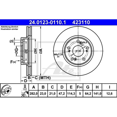 CONTINENTAL TEVES (ATE) 24.0123-0110.1