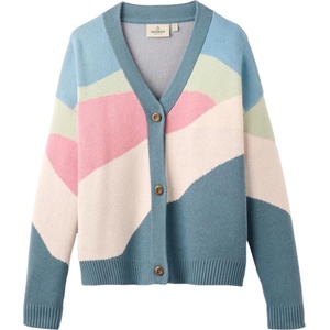 Passenger Дамско ежедневно яке Passenger Women's Scenic Recycled Knitted Cardigan 2.0 Cardigan - Scenic Stormy Blue (103-3049-0213)