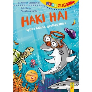 LESEZUG/2. Klasse - Lesestufe 2: Haki Hai - spitze Zähne, großes Herz | Anna-Lena Kühler (ISBN: 9783707426298)