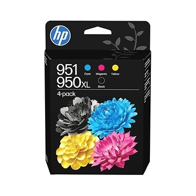 HP 950xl bk/951 c3wk1ae цвят (cmyk) оригинален комплект касети (c3wk1ae#ls1)
