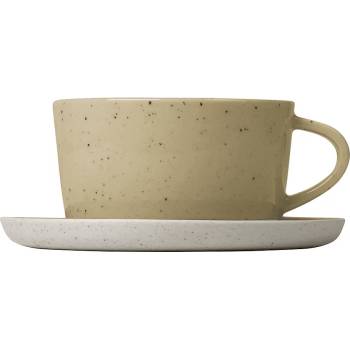 Blomus (Германия) Комплект от 2 бр. чаши за чай blomus sablo - цвят екрю-бежово (blomus 64379)