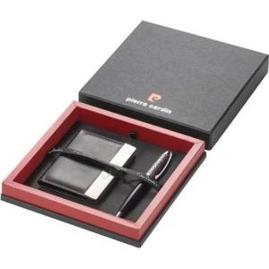 Pierre Cardin Подаръчен комплект от химикал и калъф за документи pcs-0003
