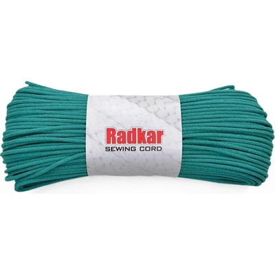 RADKAR šňůry na šití 5mm Emerald - 100m návin