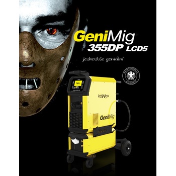 Kowax SET 1Q GeniMig 355DP LCD 5" MIG/MAG/LiftTIG + zvárací horák HKM360A4 QUATRO + zváracia kukla KWX730MAX2,5!