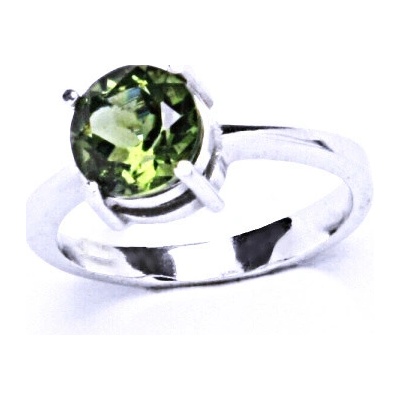 Čištín Zlatý bílé i žluté zlato přírodní vltavín T 1252