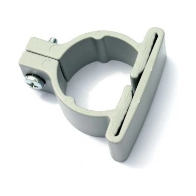 Objímka na panel PILOFOR LIGHT pro kulatý sloupek Ø 48mm včetně šroubu, šedá