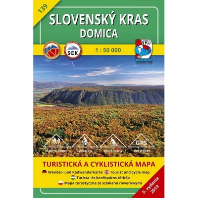 Slovenský kras Domica 1:50 000