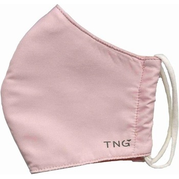 TNG rouška textilní 3-vrstvá růžová M 1 ks