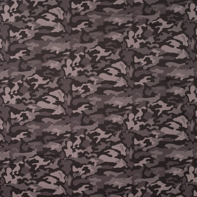 Strima Sports Wear Print - camouflage, čierna