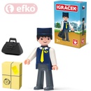 Efko IGRÁČEK Pošťák s doplňky v krabičce