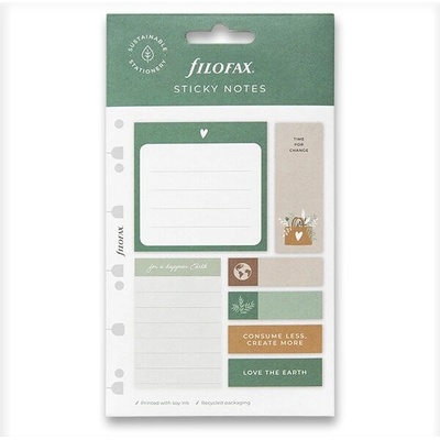Filofax Lepiace bločky Eco Essential náplň osobných/A5 diárov