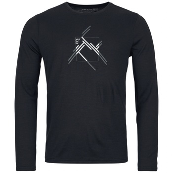 ORTOVOX 185 Merino Mtn Cutout Ls Men's Размер: L / Цвят: черен