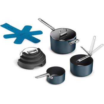 Joseph Joseph Тиган за сосове комплект SPACE 1000062, комплект от 3 бр. , син, алуминий, Joseph Joseph (JS1000062)