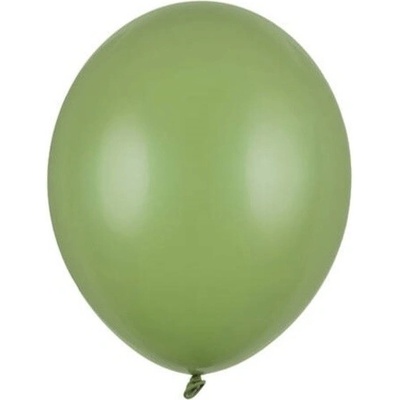 PartyDeco Balónek latexový pastelový rozmarýnově zelený 12 cm