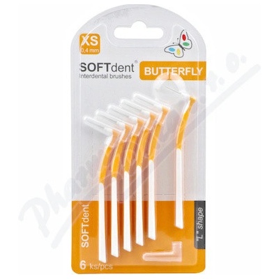 SOFTdent Butter.mezizub. kart.0,4 mm 6 ks