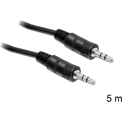 Delock 84438 DC жак 3.5 mm apa / apa 5 m аудио кабел (84438)