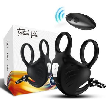 Image 1 of Пенис пръстен с торбичка за тестиси, вибриращ - Manta Scrotum (D-238028)