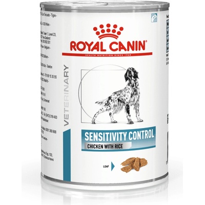 Royal Canin Veterinary Diet Adult Dog Sensitivity Control Chicken & Rice 12 x 410 g