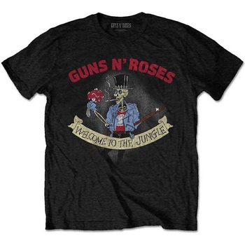 Guns N' Roses Риза Skeleton Vintage Unisex Black L (GNRTS114MB03)
