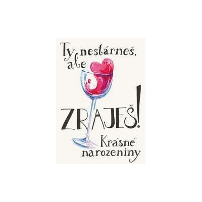 Přáníčko BeBechy - bílé - Zraješ