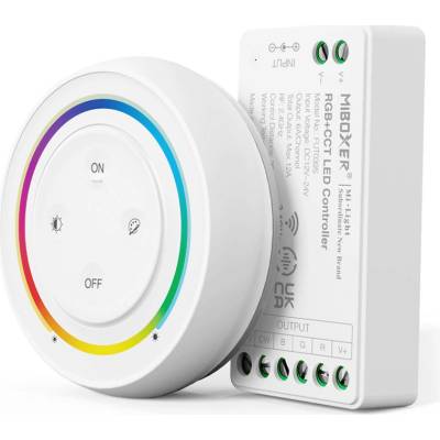 LED sestava ovládání Mi-Light 039SA pro RGB+CCT pásky 12A 12-24V