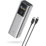 CUKTECH Външна батерия Power Bank PB100P (CKPB100PGLBK) - с Type-C кабел, Дисплей, USB-C, USB, 150W, 10000mAh, Бързо самозареждане - Cuktech - Сив