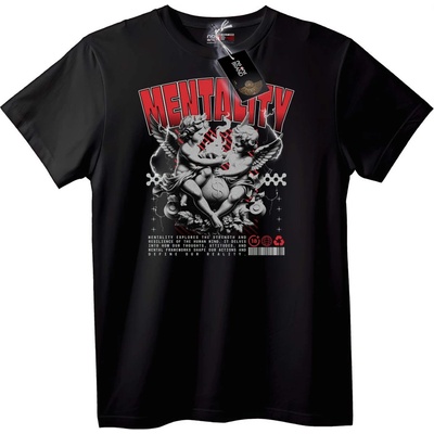 NOONEBRAND Тениска Менталност - 2XL, White