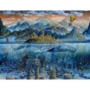 Ravensburger - Puzzle Wisdom Whale - 2 000 piese