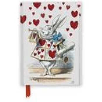 Flame Tree Publishing Alice in Wonderland: White Rabbit (Foiled Journal)