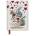 Flame Tree Publishing Alice in Wonderland: White Rabbit (Foiled Journal) | Flame Tree Publishing