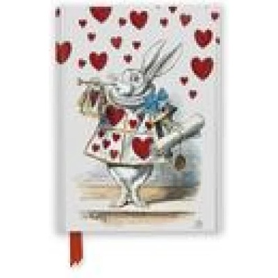 Flame Tree Publishing Alice in Wonderland: White Rabbit (Foiled Journal) | Flame Tree Publishing