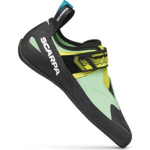 Scarpa Дамски обувки с велкро Scarpa Women's Origin VS Climbing shoes - Pastel Green / Lime - размер 40 (EU) (301-0878-0121)