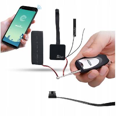 MINI ŠPIONÁŽNÍ KAMERA SKRYTÁ WIFI S OVLADAČEM DETEKCE POHYBU ZÁZNAM 4K