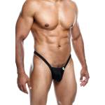 MOB Y Buns Thong Black M