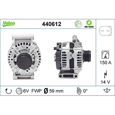 Alternátor VALEO 440612