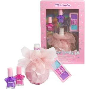Aquarius Cosmetic Козметичен комплект Martinelia - Лак за нокти, сенки и тоалетна вода с блясък