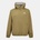 AQUASCUTUM Men's Reversible Check Hooded Long Sleeve Rain Anorak - Army