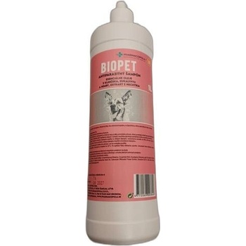 Ruvera Šampón BIOPET antiparazitárny pre psy 1 l