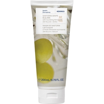 Korres Мляко за тяло с екстракт от грозде Санторини, 200 ml