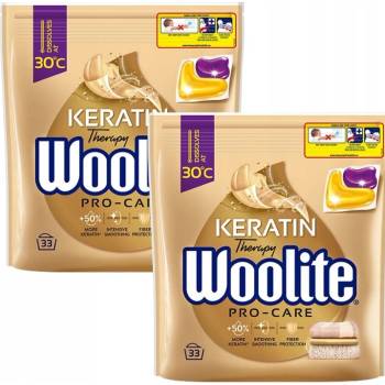 Woolite Univerzálne kapsule na pranie 2 x 33 PD