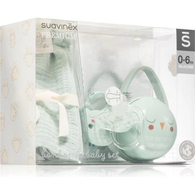 Suavinex dárkový baby set Bonhomia zelená